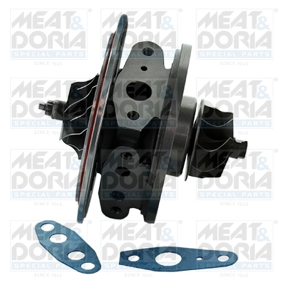 Core assembly, turbocharger